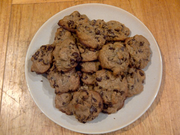 Whole Wheat Cookies Plated